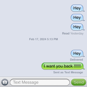 I Want You Back!