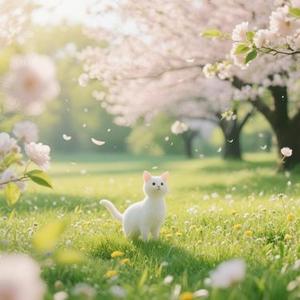 春天的花　慢慢开吧
