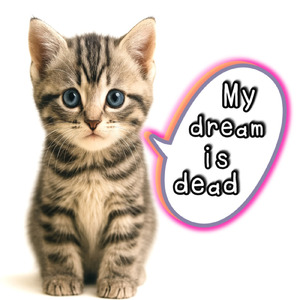 My dream is dead