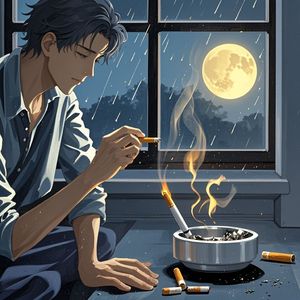 香烟燃尽的悲叹