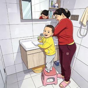 Small Hands and Morning Light