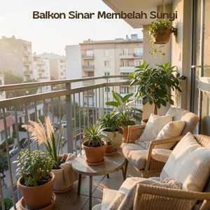 Balkon Sinar Membelah Sunyi