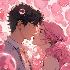 粉红泡泡