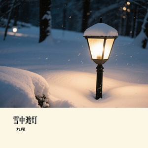 雪中渡灯