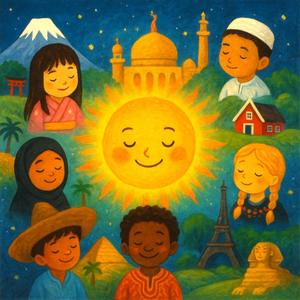 日本語のこもりうた（眠って、ぼくの小さな太陽）