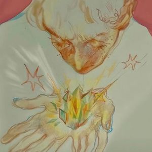 梵高先生忧伤地凝望着白兰鸽飞过故乡的安河桥