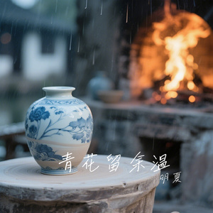青花留余温