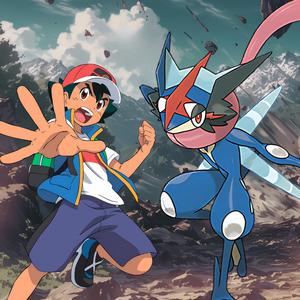 Ash & Ash-Greninja
