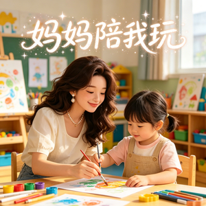 妈妈陪我玩