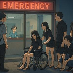 那一晚，我們都忘了呼吸