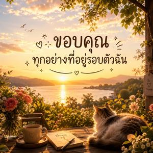ขอบคุณทุกอย่างที่อยู่รอบตัวฉัน