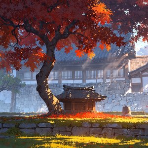 Autumnal in 성운의 성역 Steel Blue
