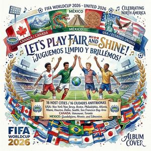 FIFA WORLDCUP'S SONG THIS SEASON| Let's play fair and shine | LA CANCIÓN DE LA COPA MUNDIAL DE LA FIFA ESTA TEMPORADA | Juguemos limpio y brillemos | #FIFAWORLCUPSONG #WORLDCUPSONG #AMERICA #CANADA #MEXICO (feat. The No.BS51, Anteo & Erian)