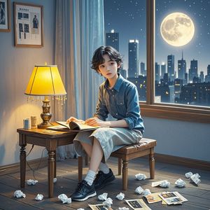 相册里的月光