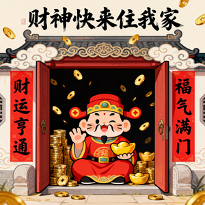 财神快来住我家