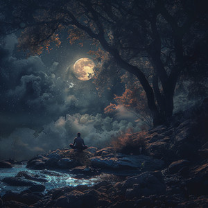 Estado Meditativo En El Regazo De La Naturaleza