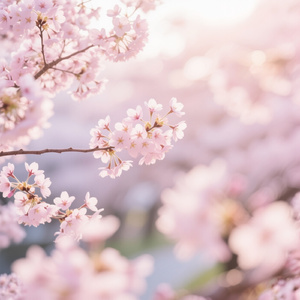 光る桜、ほどける心