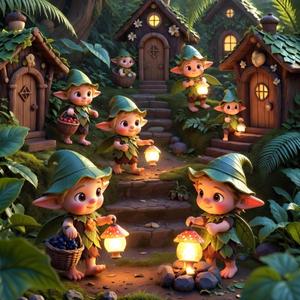 O Elfie, który szukał leśnych skrzatów