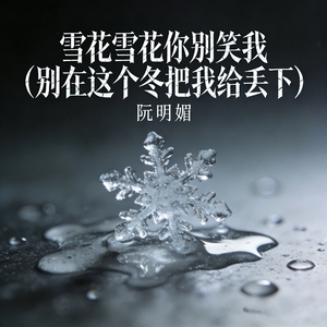 雪花雪花你别笑我 (别在这个冬把我给丢下)
