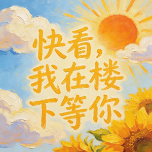 快看，我在楼下等你