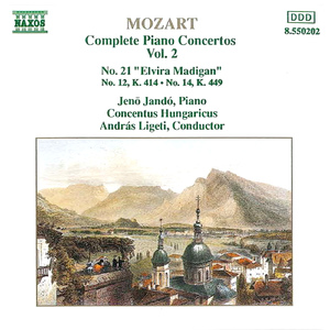 Piano Concerto No. 12 in A Major, K. 414:II. Andante