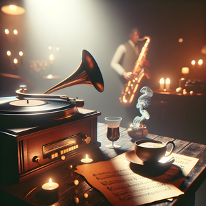 Jazz Soaked in Sunset