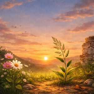 不会开花 也没关系