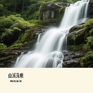 山溪洗痕