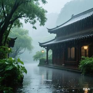 雨中的耳语