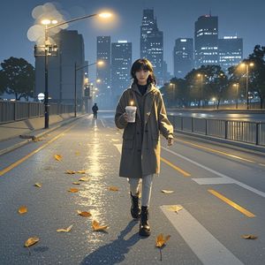 深夜街头