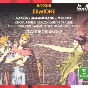 Ermione:Act 1 "E Pirro ancor" (Cleone, Ermione, Oreste)