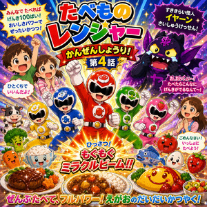 たべものレンジャー かんぜんしょうり！