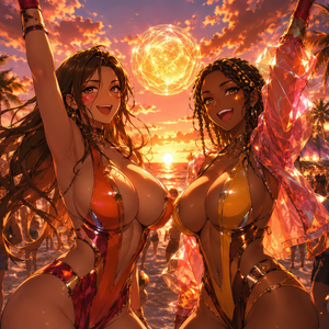 Heat Between the Palm Trees