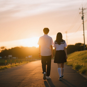 夕焼けに置いて来た言葉