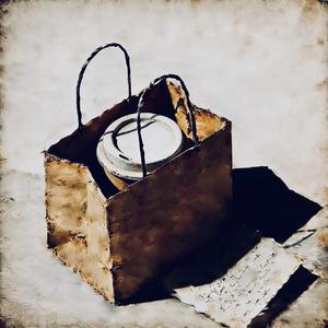 Lyrics in the coffee bag