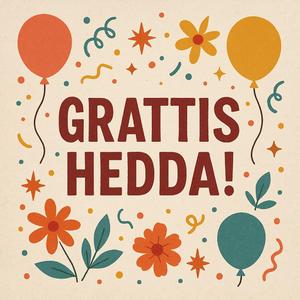 Grattis på födelsedagen Hedda