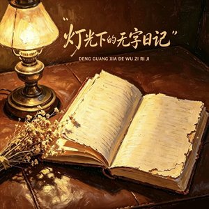 灯光下的无字日记