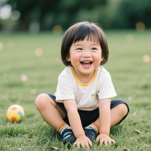 小朋友的快乐很简单