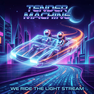 We ride the light stream