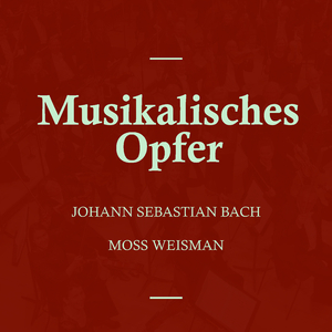 Musikalisches Opfer, BWV. 1079: I. Ricercare a 3
