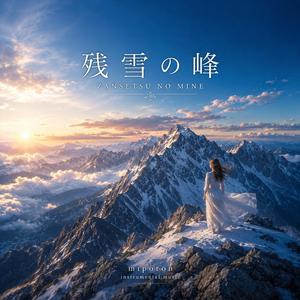 残雪の峰