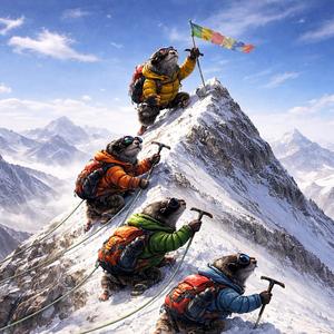 Mountaineering Moles