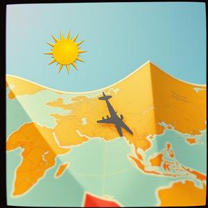 지도를 접고 바람을 펴고