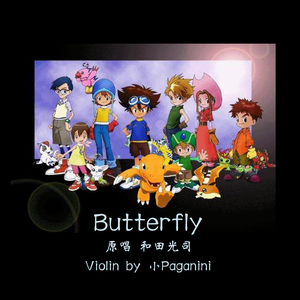 Butterfly抒情版-Violin Ver.（数码宝贝OP）（Cover 和田光司）