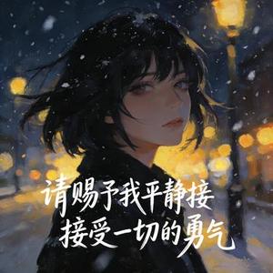 请赐予我平静接受一切的勇气