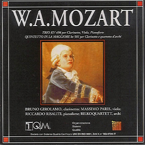Quintetto in La maggiore per clarinetto e quartetti d'archi, KV 581. Larghetto