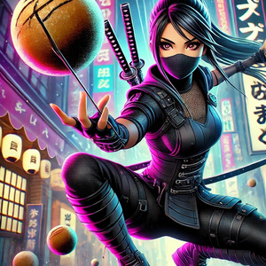 Ninja Master: Osaka Takoyaki Game