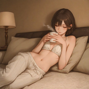 Peaceful Lofi Guitar at a Cozy Cafe