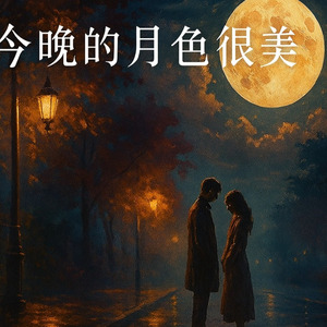 今晚的月色很美