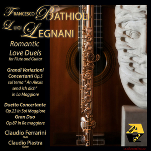 Grandi variazioni concertanti in la maggiore sul tema "An Alexis send ich dich" per flauto e chitarra Op. 5: I. Introduzione e tema con variazioni